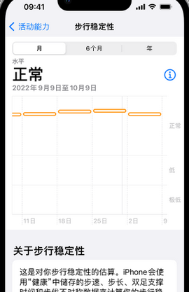 蒲江iPhone手机维修如何在iPhone开启'步行稳定性通知'