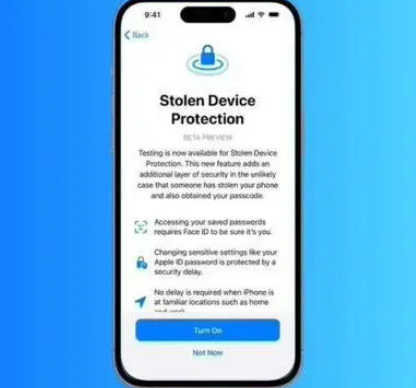 蒲江苹果授权维修店分享被盗设备保护功能开启方法 