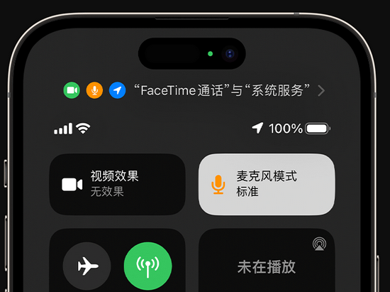 蒲江苹果授权维修网点分享iPhone在通话时让你的声音更清晰 