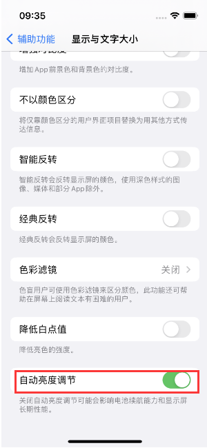 蒲江苹果15维修店分享iPhone 15 Pro系列屏幕亮度 