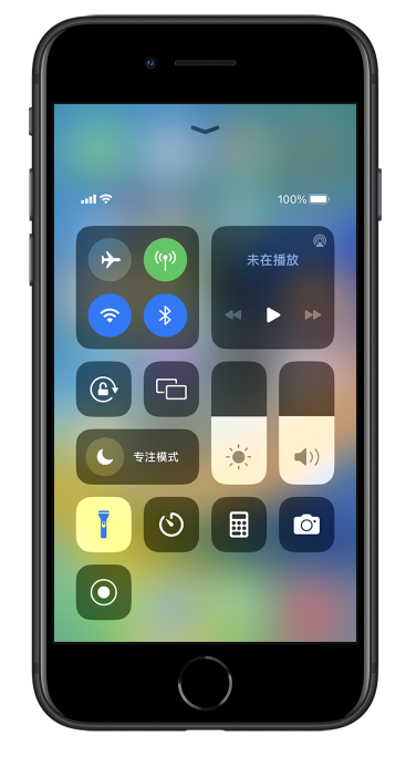 蒲江苹果14维修分享苹果iPhone 14 Pro手电筒开启方法 