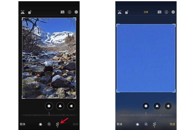 蒲江苹果手机维修分享iPhone手机如何使用裁剪功能隐藏照片 
