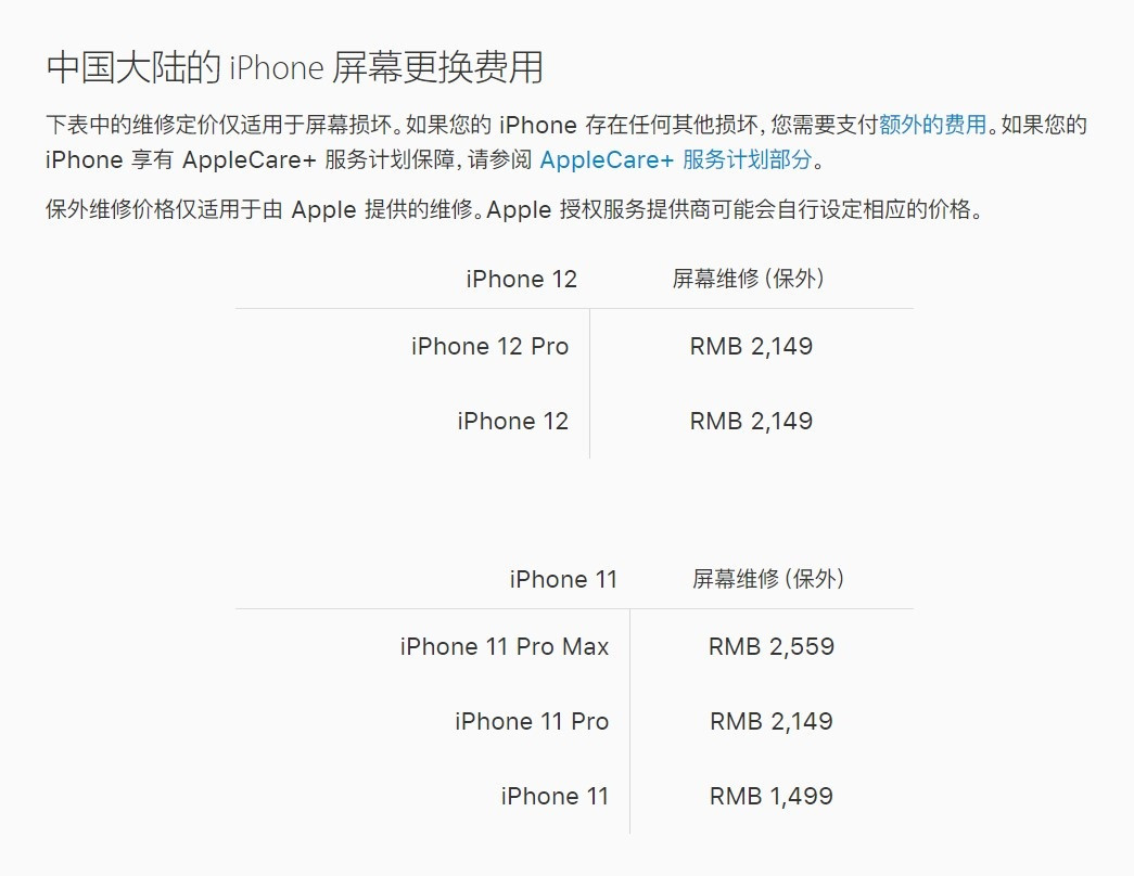 蒲江苹果手机维修分享iPhone 12/12 Pro 更换屏幕多少钱 