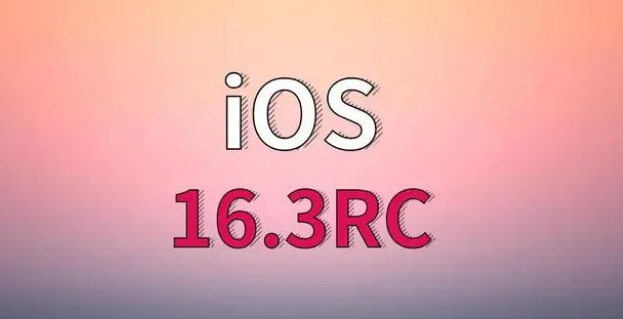 蒲江苹果手机维修分享iOS 16.3 RC版升级_iOS 16.3 RC版一键刷机教程 